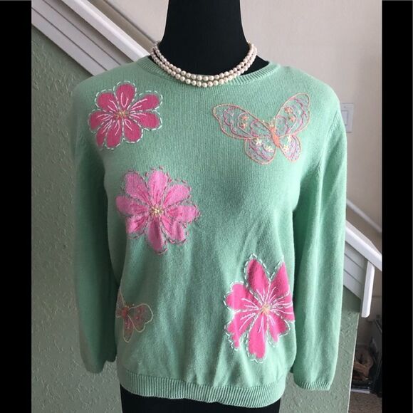 Adorable sweater by Alfred Dunner in PM - Picture 1 of 3